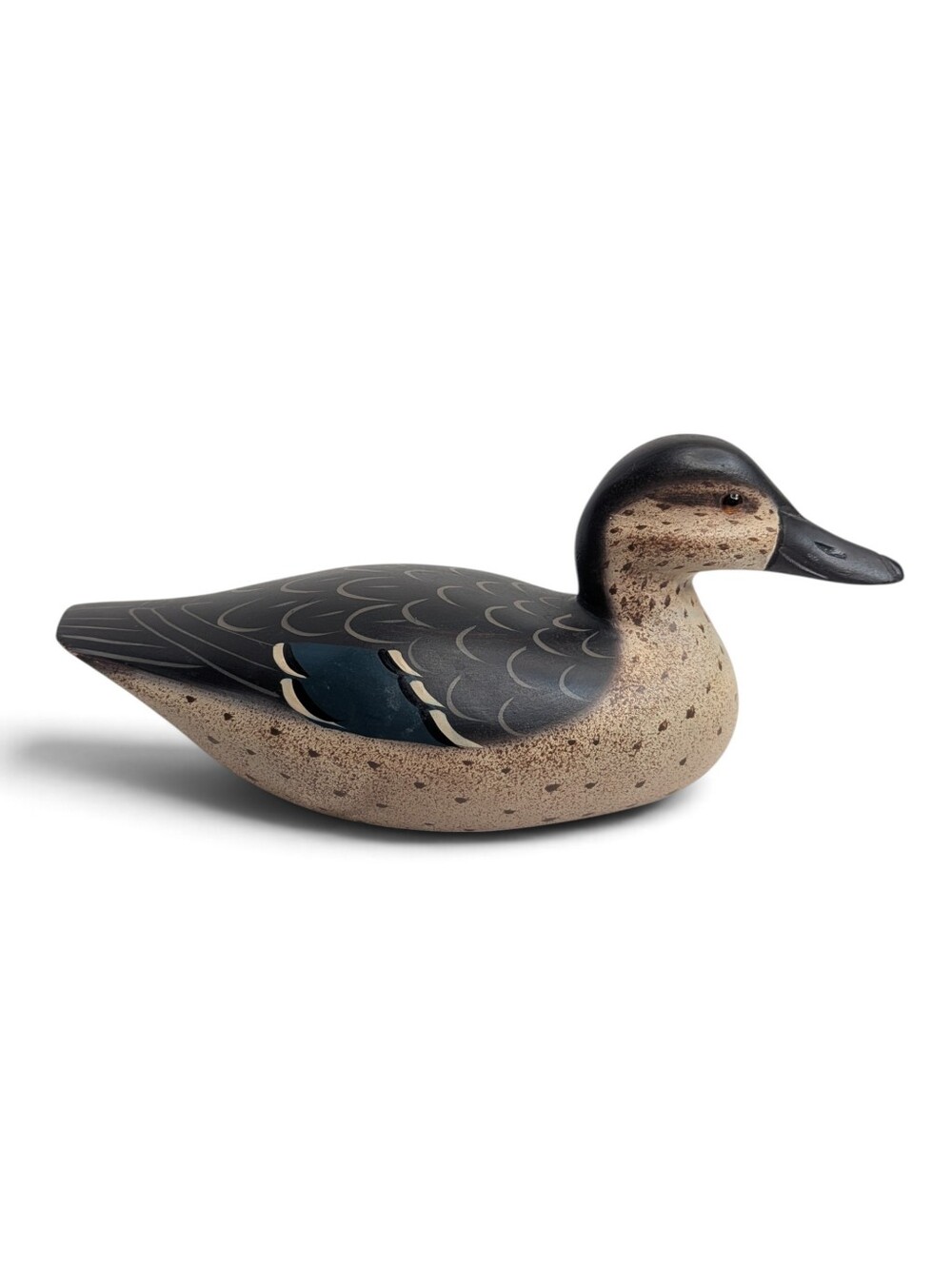 Adventure Wilderness Collection Carved Wooden Teal Duck Decoy